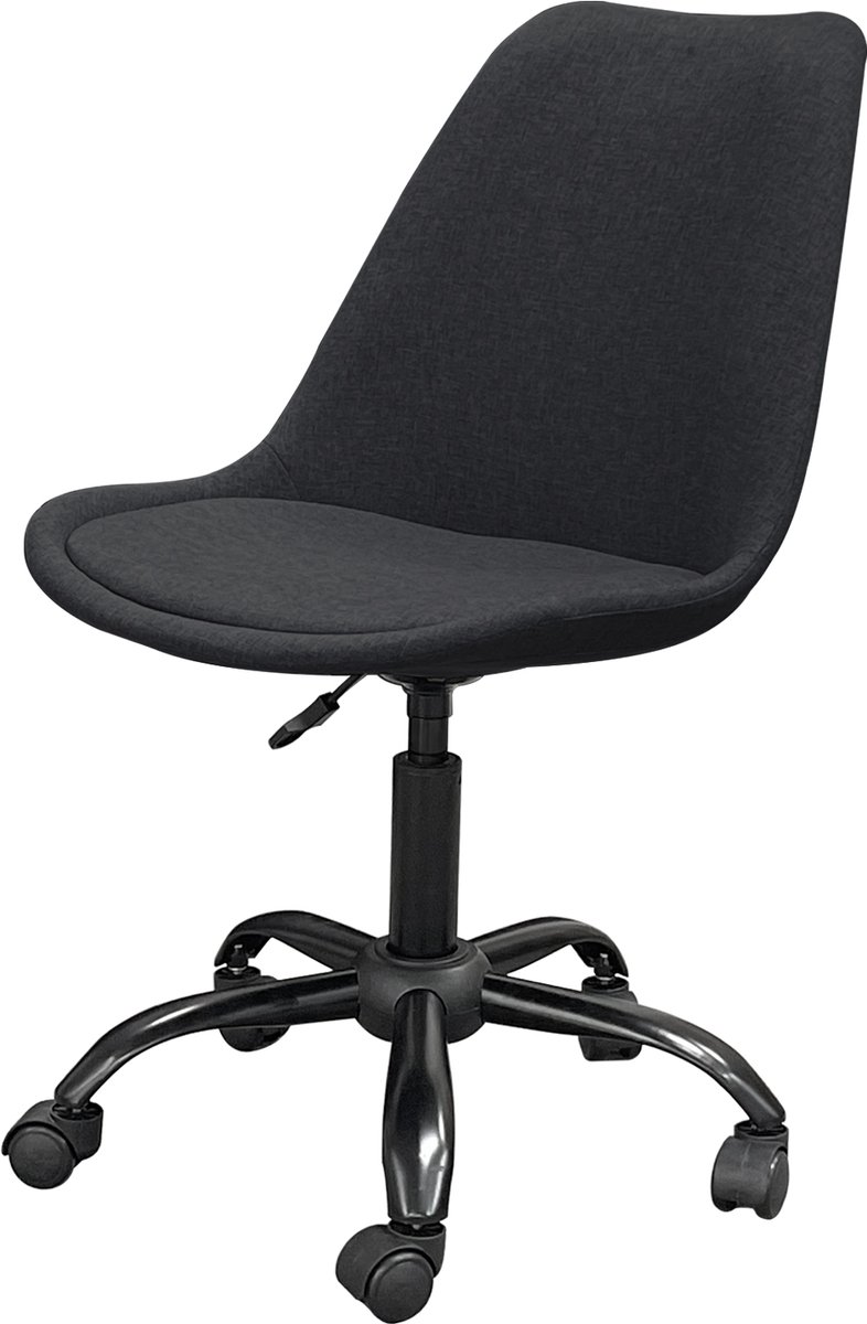 VDD - Bureaustoel - Stoel - Bureaustoelen voor volwassenen - Bureau Stoel - Bureaustoel wieltjes - Bureaustoel zwart - Kuipstoel - Kuipstoelen - Kuipstoel zwart - VDD - €49,95
