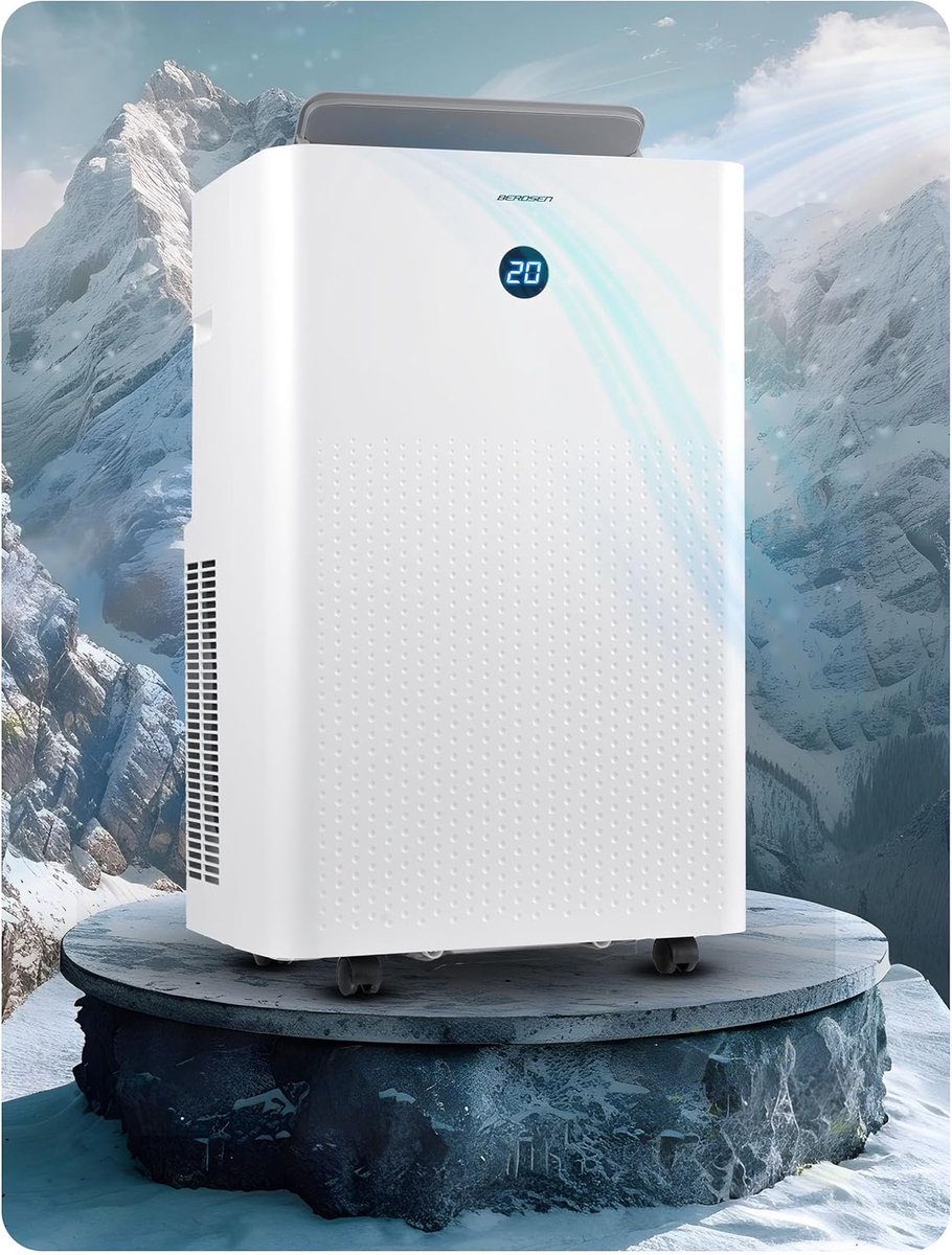 Afbeelding 3 van Mobiele airco 5-in-1 met 14000 BTU - Koelen, verwarmen,