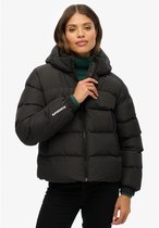 Superdry Hooded Sports Puffer Winterjas Dames - Maat 14