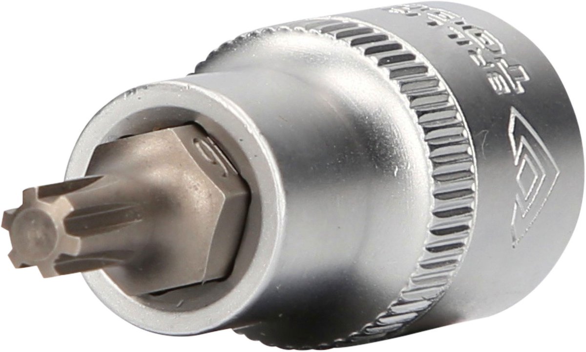 BRILLIANT TOOLS 1/2" RIBE-bit-dop 55 mm lang M6 - BT022721