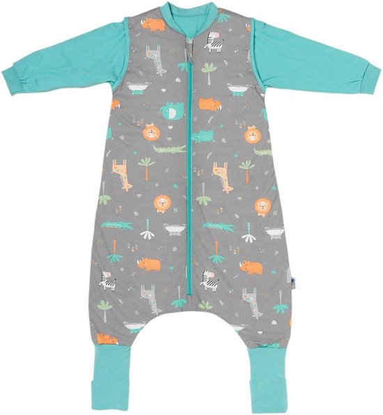 Baby Slaapzak 1.0 TOG, Slaapzak Voor Het Hele Jaar, Lente, Zomer En Herfst 100 Biologisch Katoen Oeko Tex Gecertificeerd Newborn Trappelzak