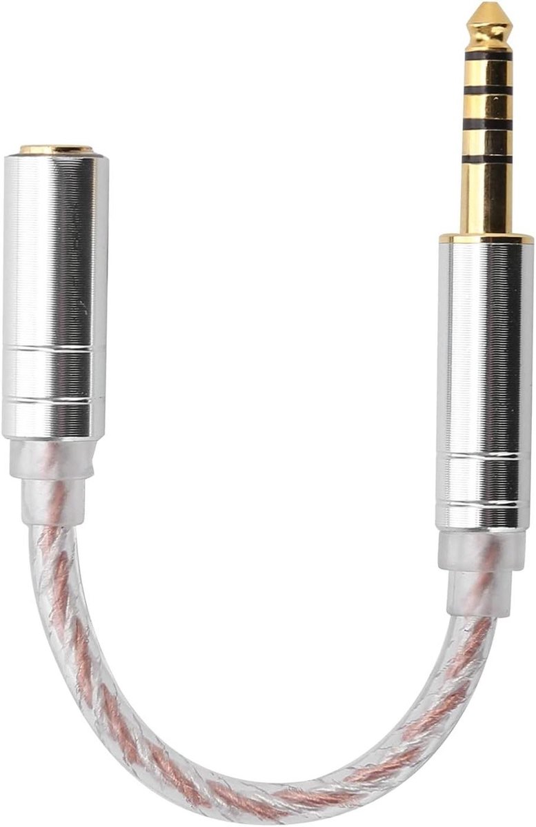 Allecto plus - Audio Adapter Kabel, 4,4 mm Plug Man-vrouw Conversie, Geschikt voor ZX300A