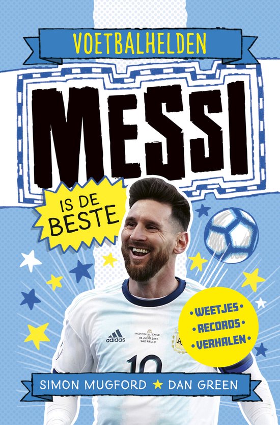 Voetbalhelden - Messi is de beste - cover