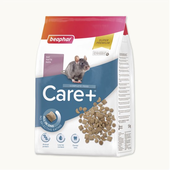 Beaphar Xtravital Care + Rattenvoer - 1.5 kg