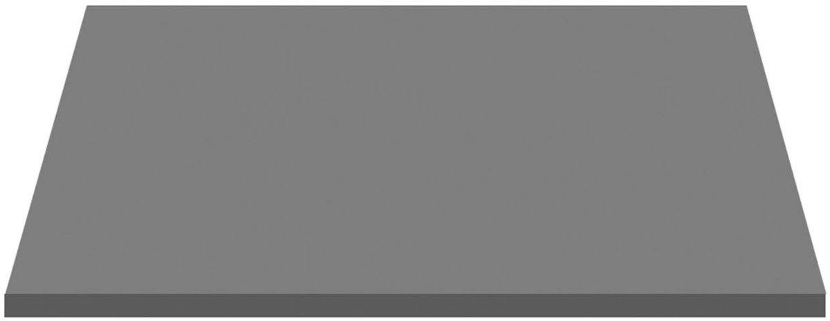 ALONI Wastafelblad MDF – 76 cm – Mat Grijs