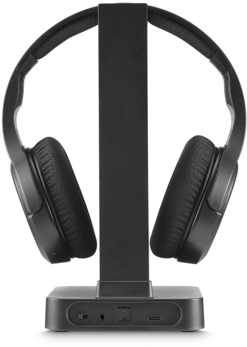 Hama tv-koptelefoon- draadloos- over-ear-zwart