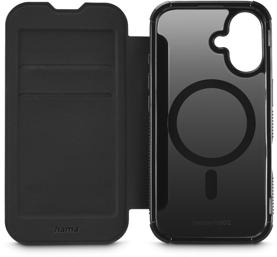 Coque Hama pour iPhone 16 - Protection Extreme MagSafe - Zwart