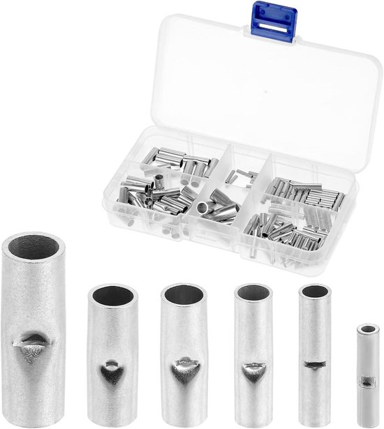 100 stuks Cembre PKT1508 dubbele adereindhulzen geïsoleerd 2x1,5mm²