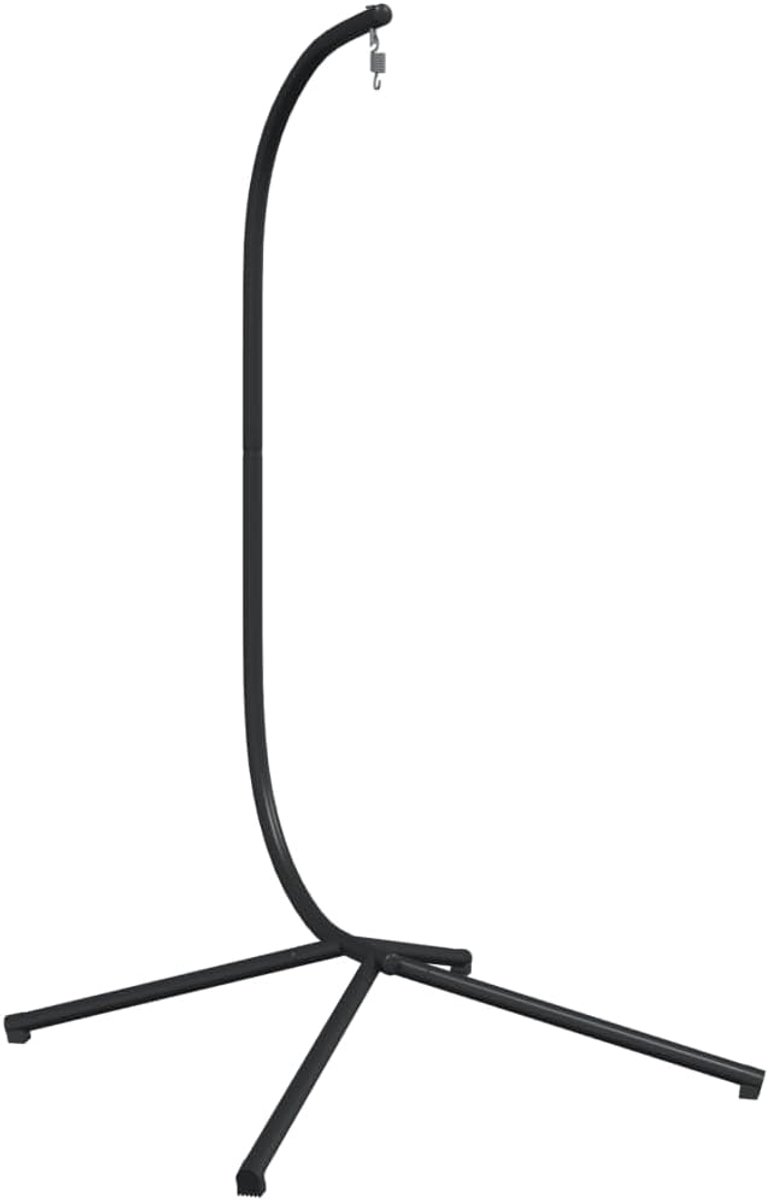Standaard voor hangstoel - Duurzaam staal, C-vormige constructie, Eenvoudig verplaatsbaar - Geschikt voor diverse hangstoelen