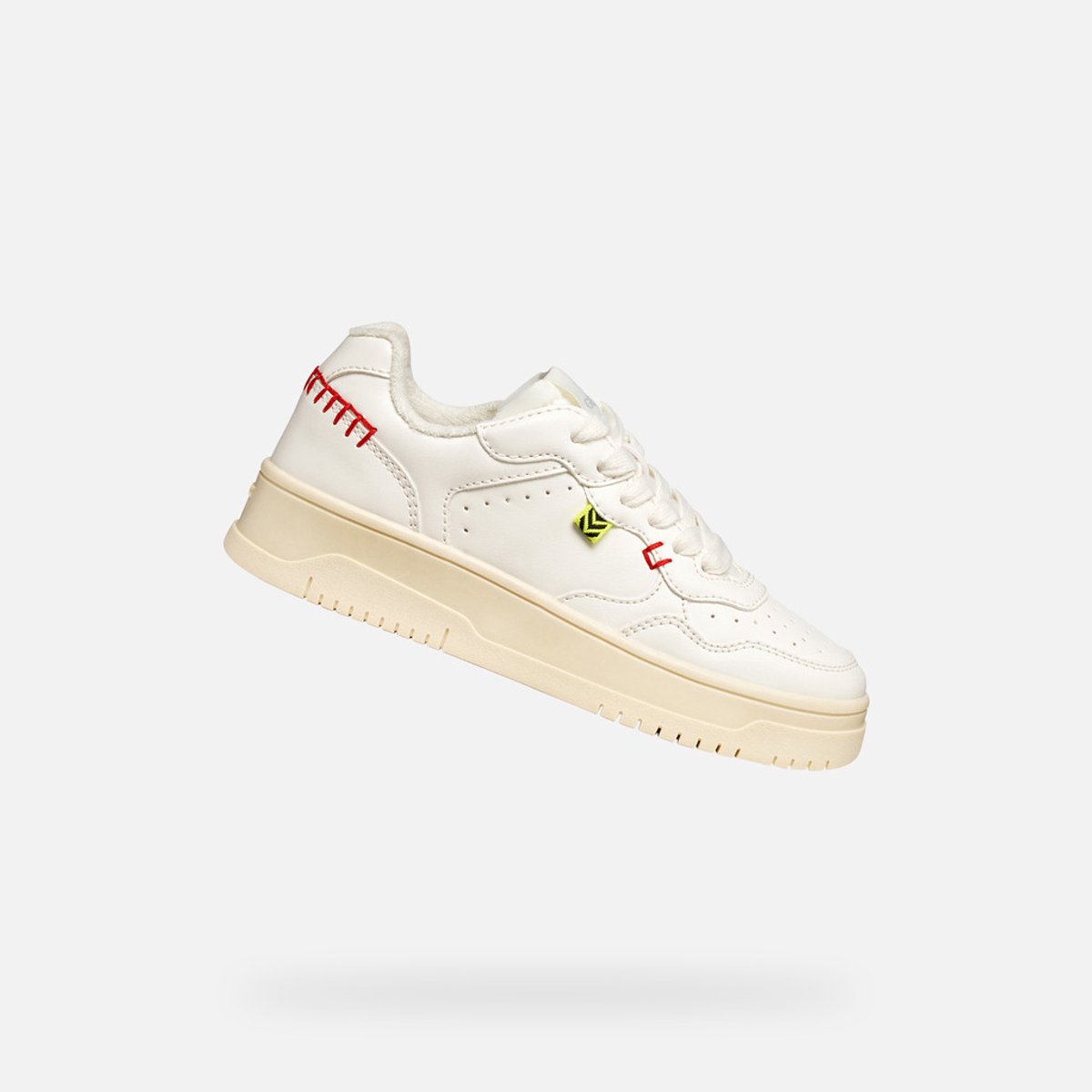 GEOX LESTRELLA MEISJES Sneakers - WIT - Maat 39