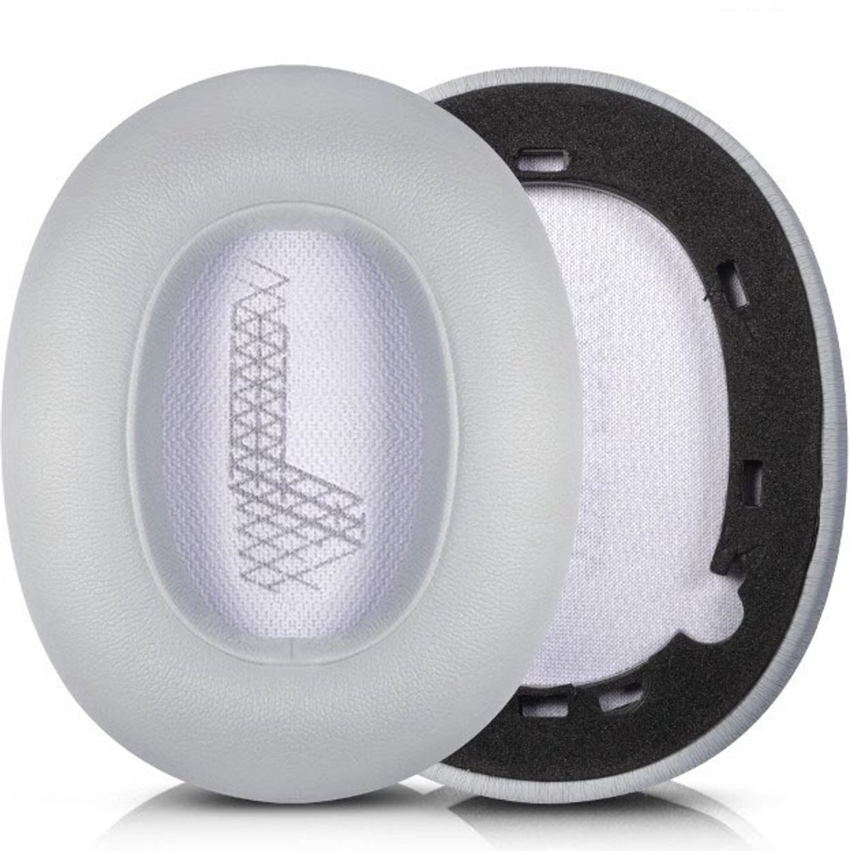 Geschikt voor JBL Live 650BTNC 660 E65BTNC Duet NC oorkappen Accessoires voor bluetooth-hoofdtelefoon Oordopjeshoes-grijs