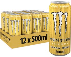 Monster Energy Ultra - 12x 500 ml - Gold
