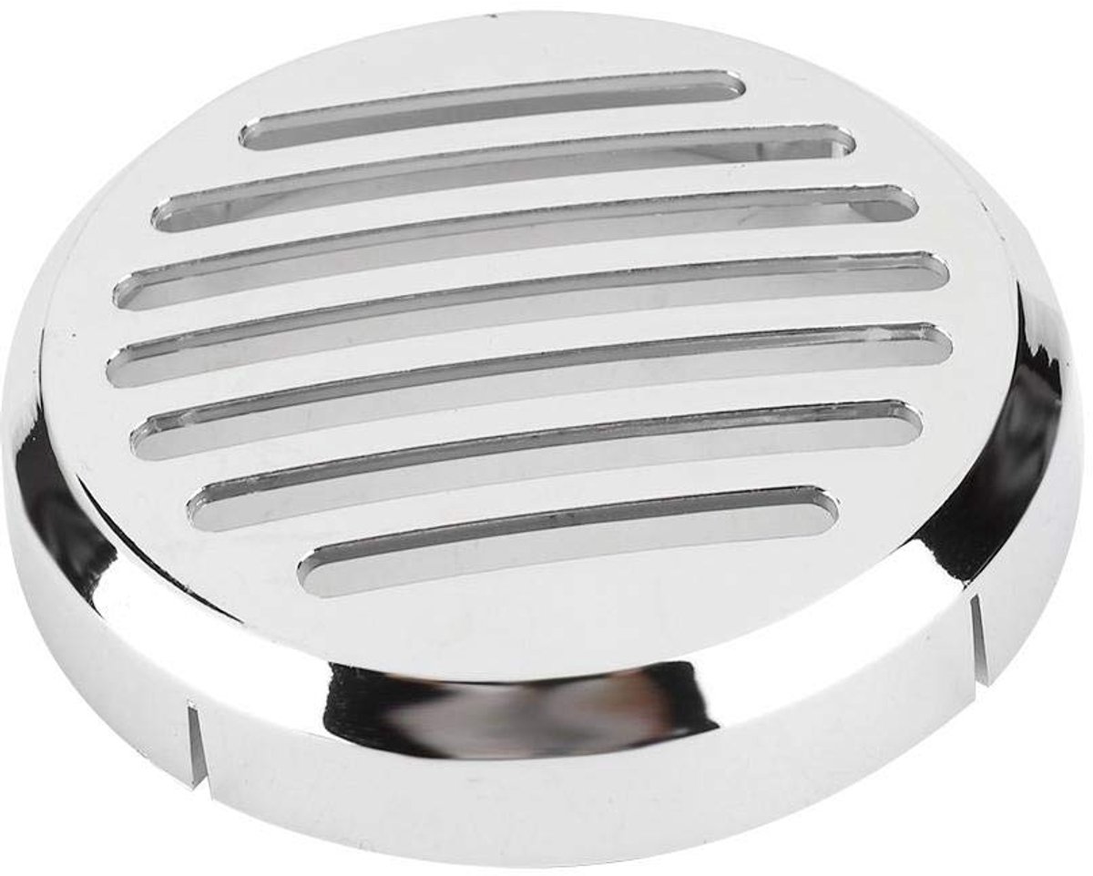 3.5 inch Chrome Ronde Hoorn Cover voor Cruisers Motorfiets Wijziging Accessorie