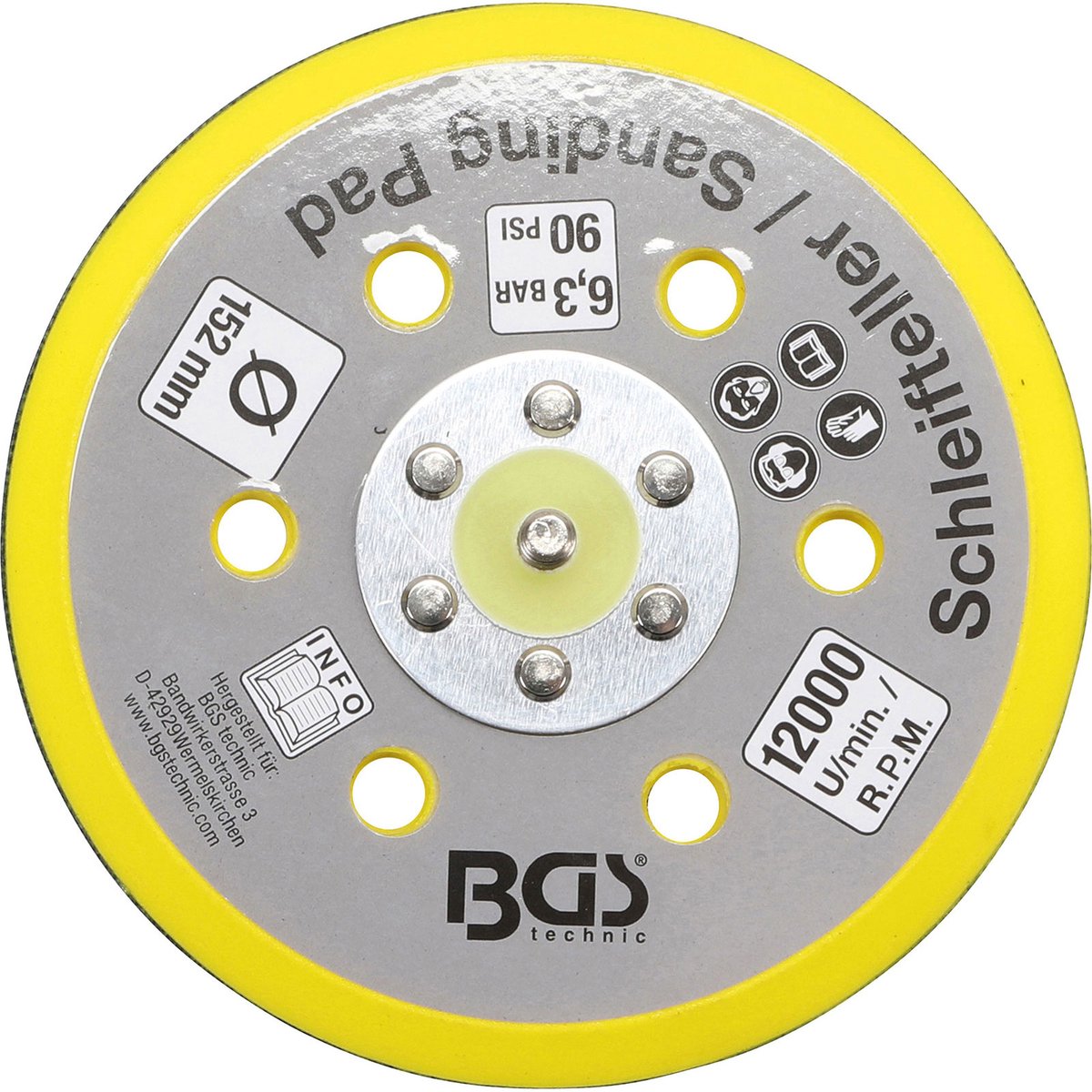 BGS Klitteschijf voor BGS 9345 - Ø 150 mm