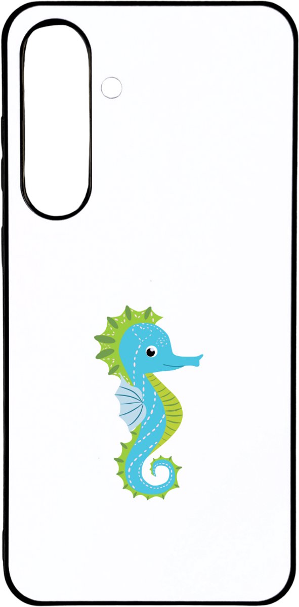 Hacebo® - Zeepaardje telefoonhoesje - Vis - Dieren liefhebbers - telefoonhoesjes - Dierentuin - cadeau - aquariumdieren - hoesje geschikt voor Samsung Galaxy S25 Plus