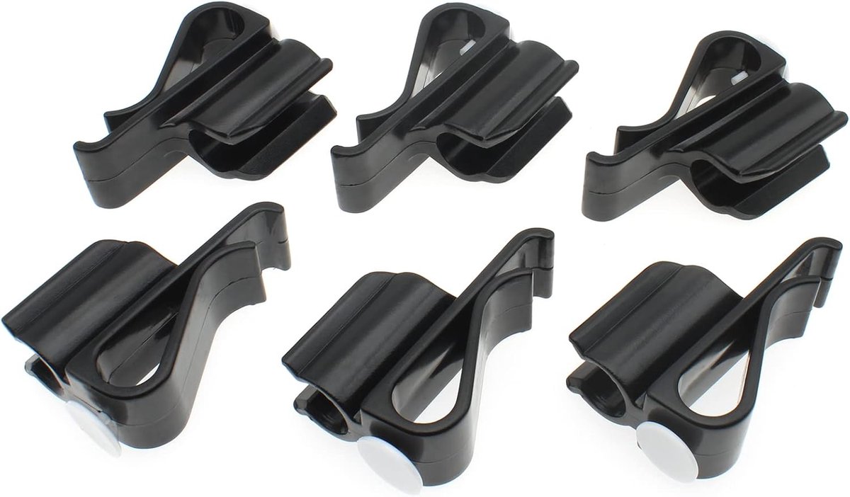 6 stuks golfputterclips, golfclubtasclips, puttercliphouder voor organizer, putteraccessoires