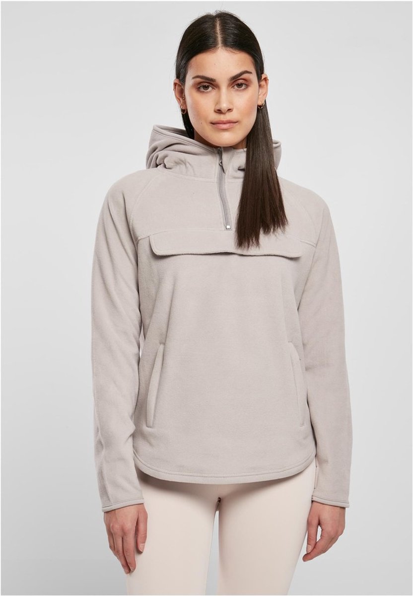 Urban Classics Polar Fleece Pull Over Hoodie/trui S Grijs