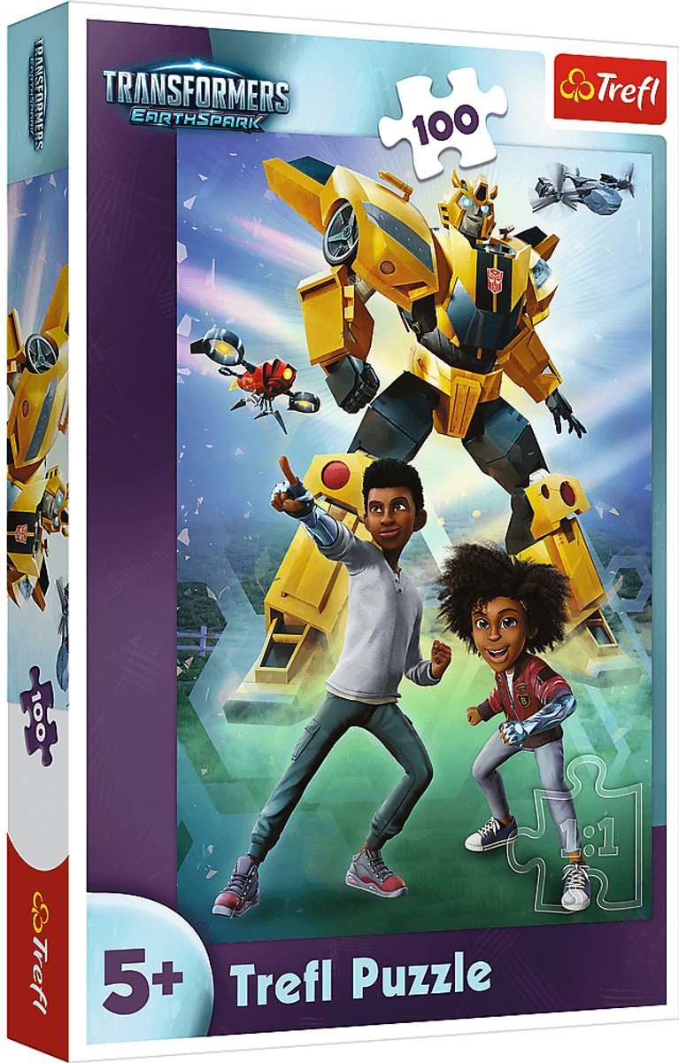 Trefl Transformers Legpuzzel - 100 stukjes - Vanaf 5 jaar