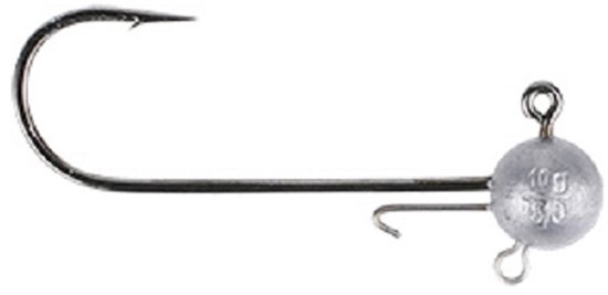 Mikado Jigkop Jaws Stinger Eye - 10 g - Haakmaat 10/0 - 3 st - Roofvissen (stinger eye, jigkop, loodkop) van Merkloos — afbeelding 2