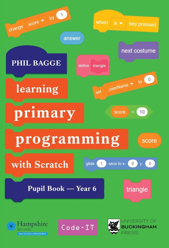 Teaching Primary Programming with Scratch Pupil Book Year 6 - cover