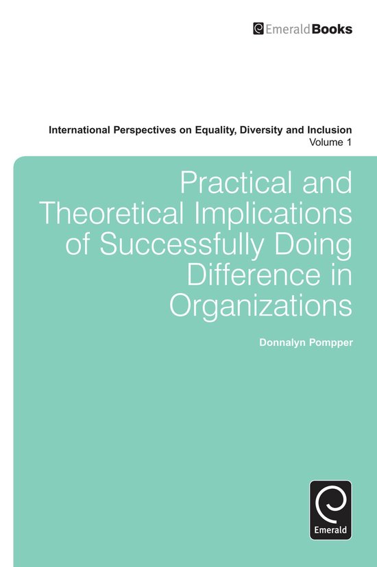 International Perspectives on Equality, Diversity and Inclus ... - cover