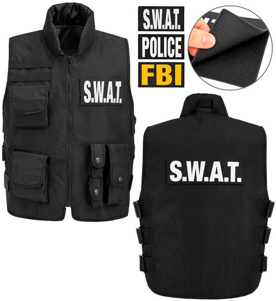Gilet Swat Police FBI Enfant