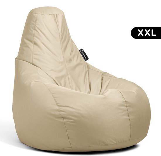 Bananair Grote Lange Zitzak – Zacht en Comfortabel – Machinewasbare hoes – Reuzenbed XXL voor Slaapkamer/Woonkamer – Milieuvriendelijk, vulling van Opgewaardeerd Schuim (160 x 90 x 60 cm, Grijs