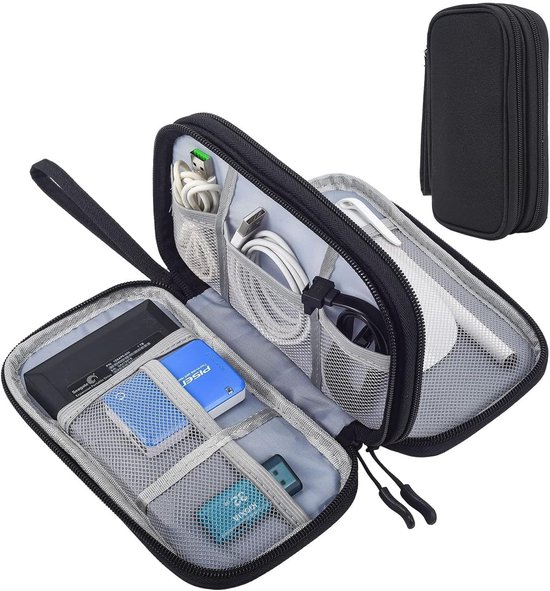 Kabel Organizer tas | Organiseer jouw elektronica als een pro
