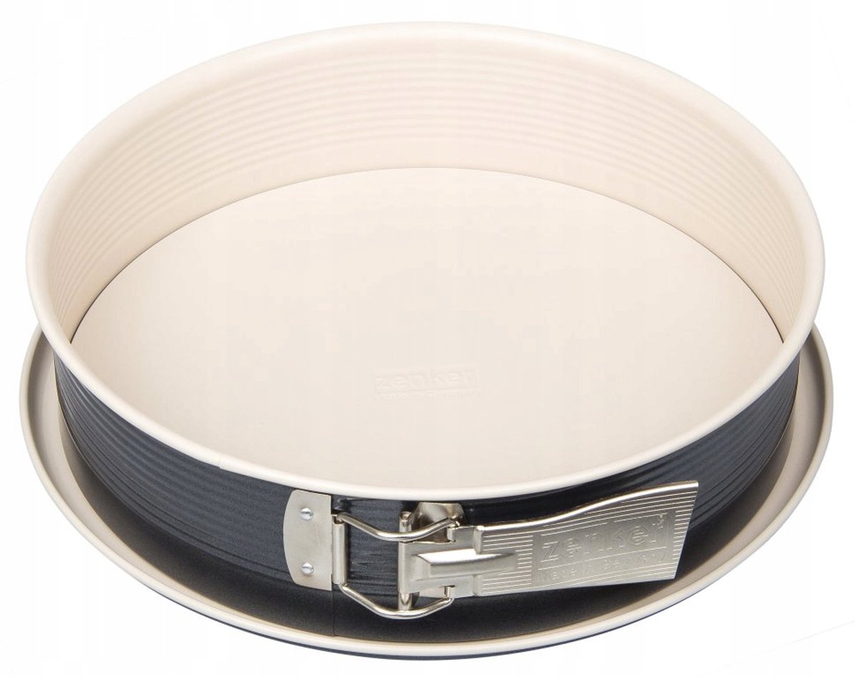 Zenker Springvorm Creme 28 cm met anti-ruglaag