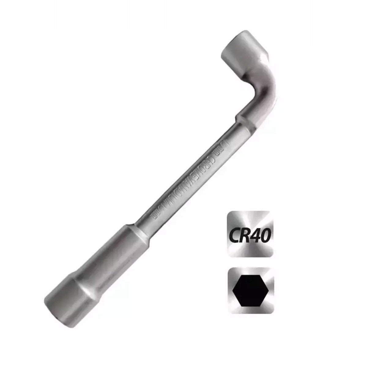 Dedra pijpgewrichtsleutel 10 mm - CR staal, 135 mm lengte