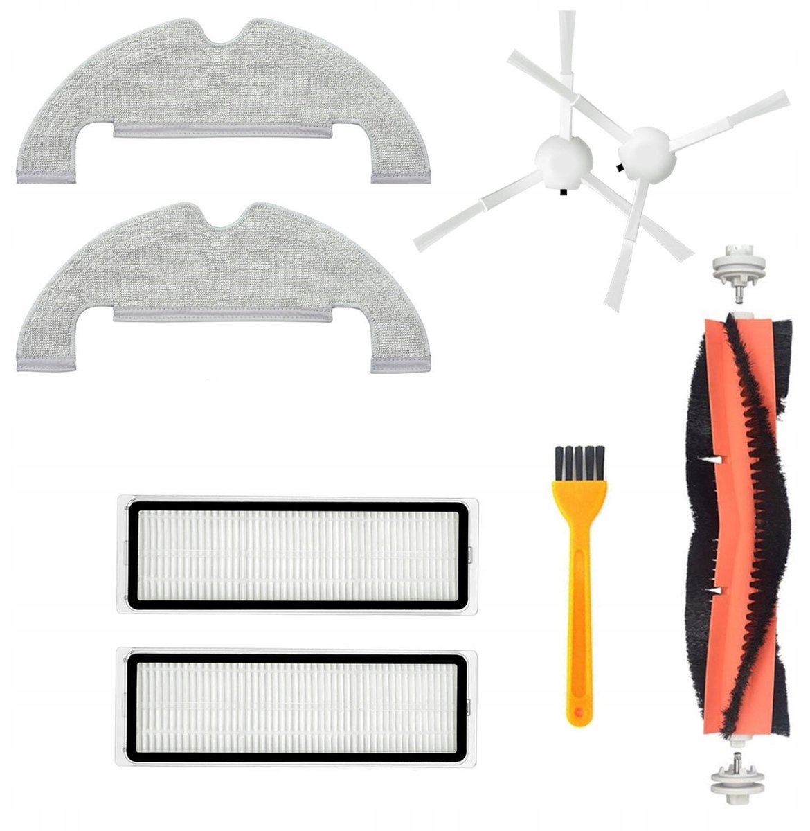 Accessoireset voor Dreame D10 Plus Robotstofzuiger: Filters, Borstels, Mops
