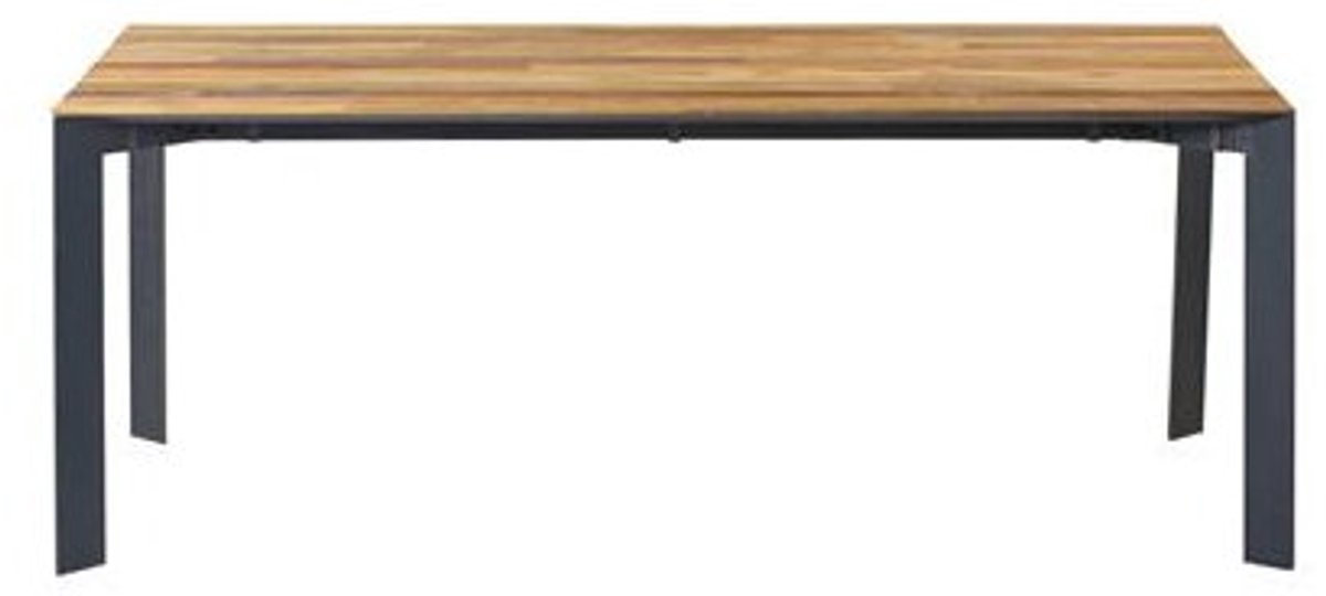 Tower Living Eettafel Pandora - Rechthoek Bruin Hout - 200x100x78cm
