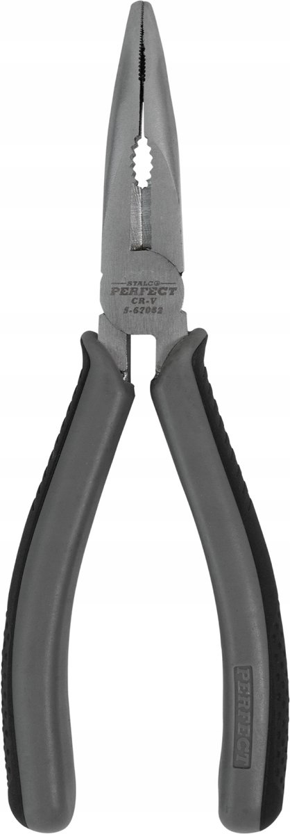 Stalco Perfect Verlengde Gebogen Tang 200mm - Precisie en Duurzaamheid