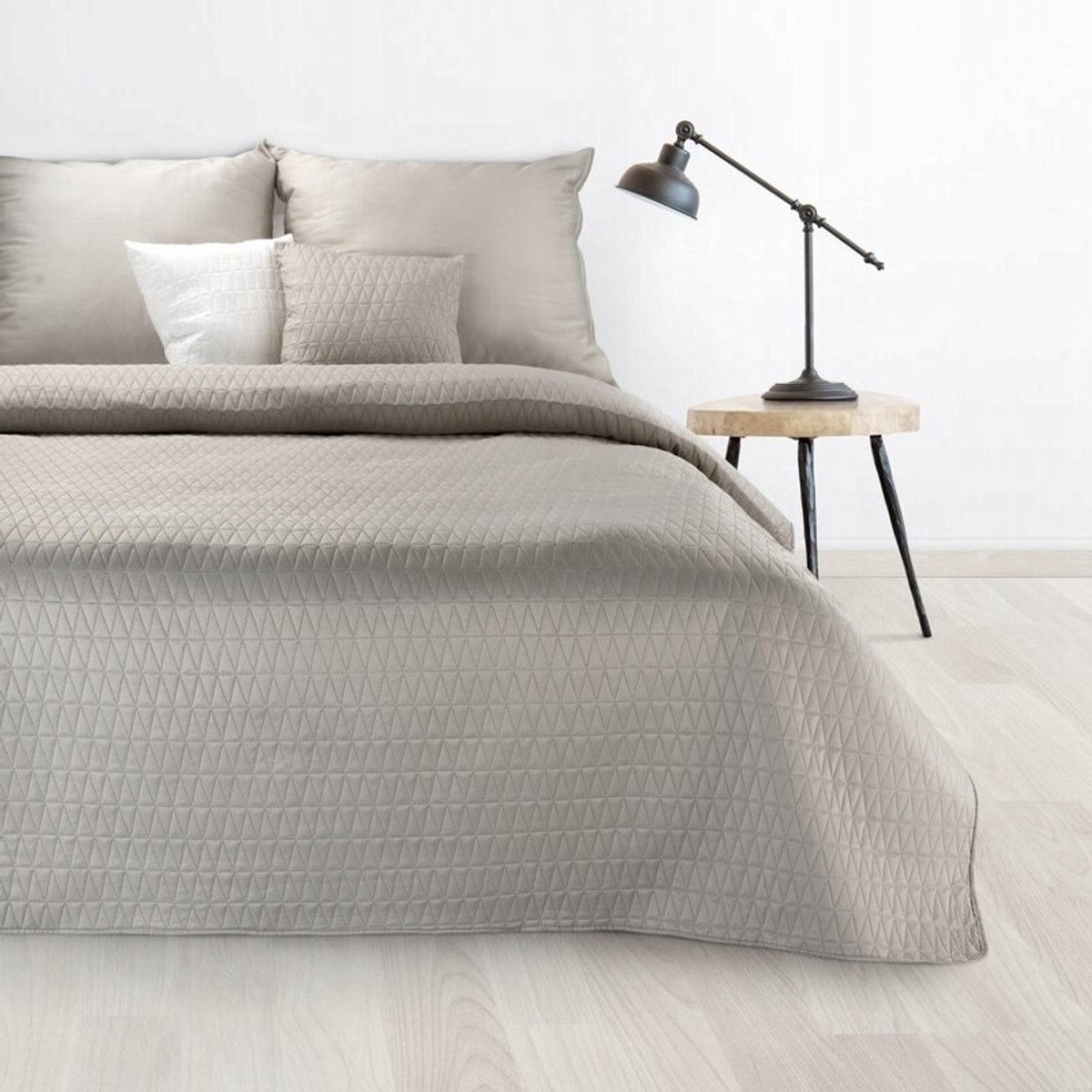 Luxe Zilveren Bedsprei 200x220 cm - Hoogwaardig Polyester