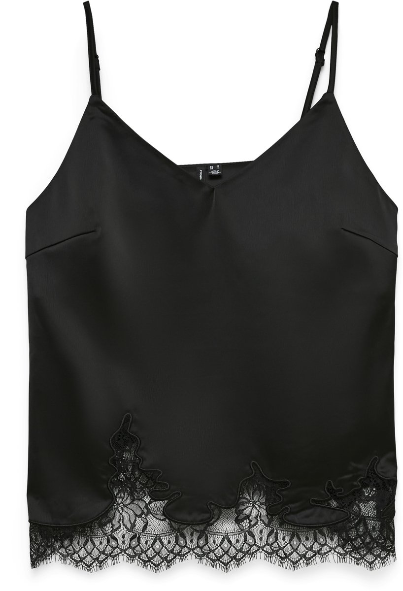 VERO MODA - VMGINNY SINGLET BOTTOM LACE TOP EXP - Dames - Blouses