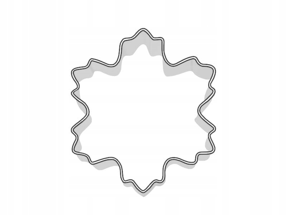 Sneeuwvlok Koekjesvorm - 4.7 cm - Metaal - Voor Koekjes & Decoraties