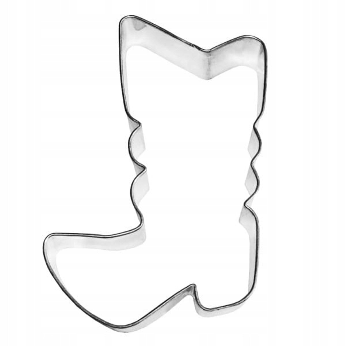 Sint Nicolaas Schoen Koekjesvorm - 8 cm - Roestvrij Staal