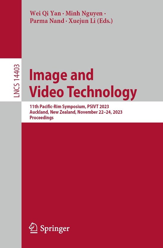 Springer Nature Proceedings Computer Science - Image and Vid ... - cover