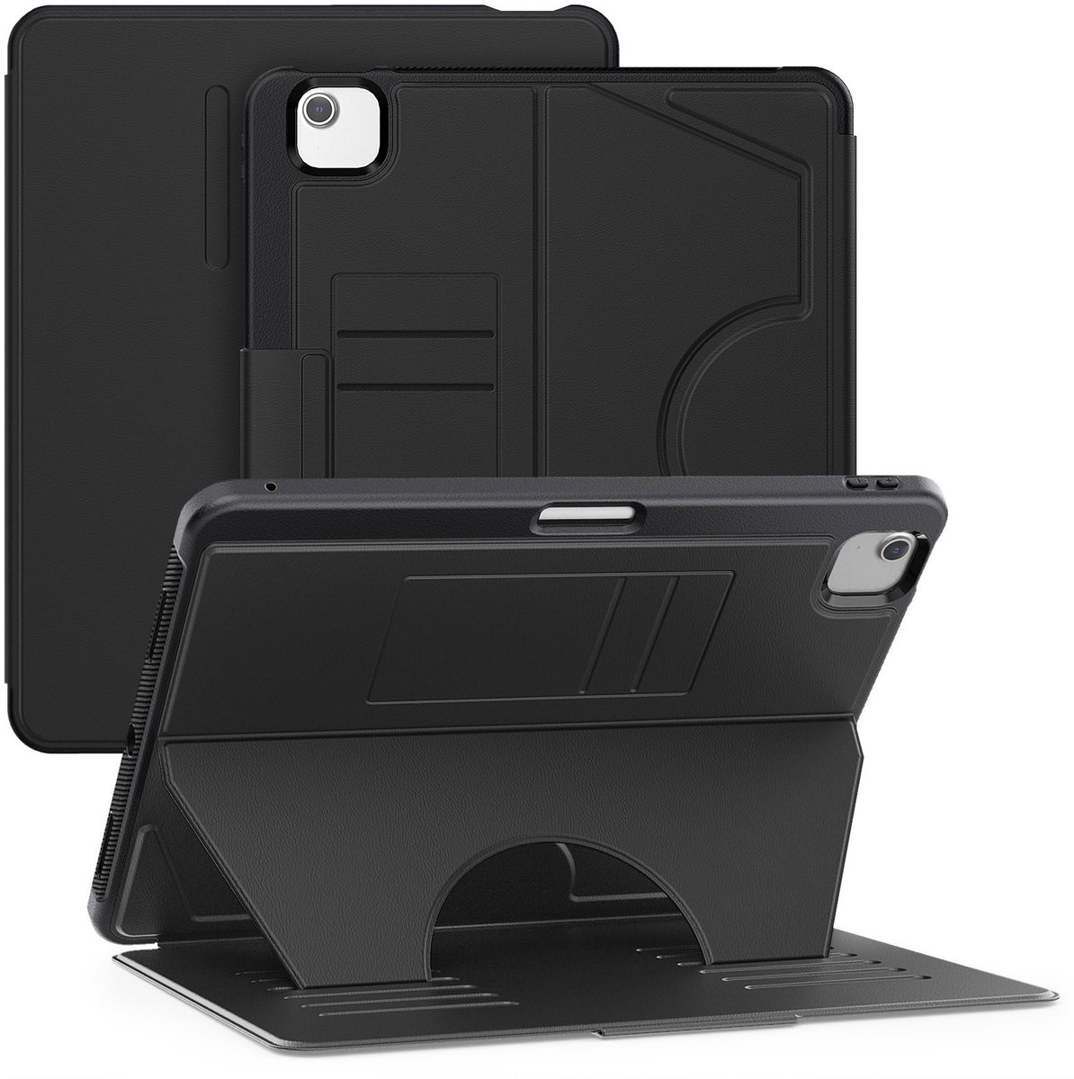 Solidenz Magnetisch Hoes - Geschikt voor iPad Air 13 inch (M4 / M3 / M2) - Zwart
