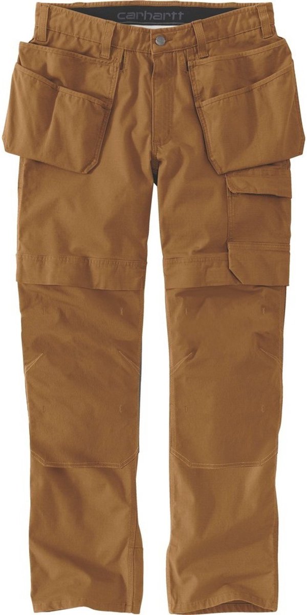 Carhartt 105070 Steel Rugged Flex™ Multi-Pocket Pant-Carhartt Brown-28/30