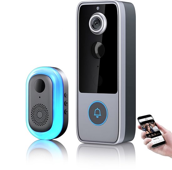 Ferodelli Video Deurbel - Deurspion Met (EAN: 8721139490259)