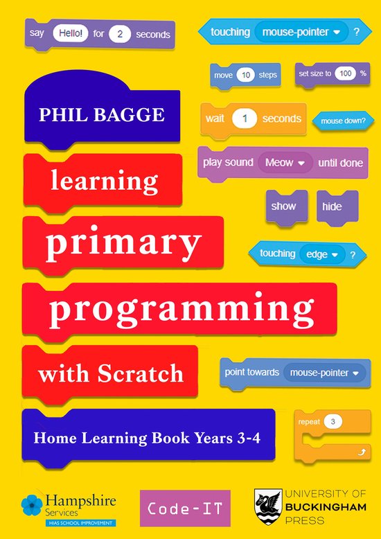 Learning Primary Programming with Scratch (Home Learning Boo ... - cover