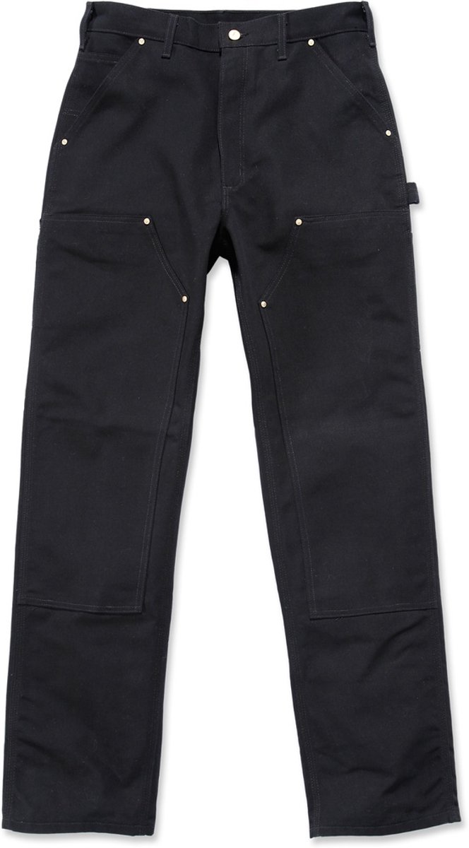 Carhartt B01 Double-Front Utility Work Pant 106679 -W40-L34 Zwart
