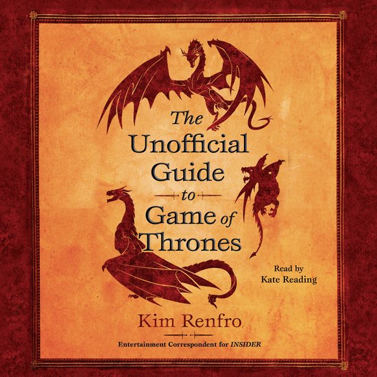 The Unofficial Guide to Game of Thrones - cover