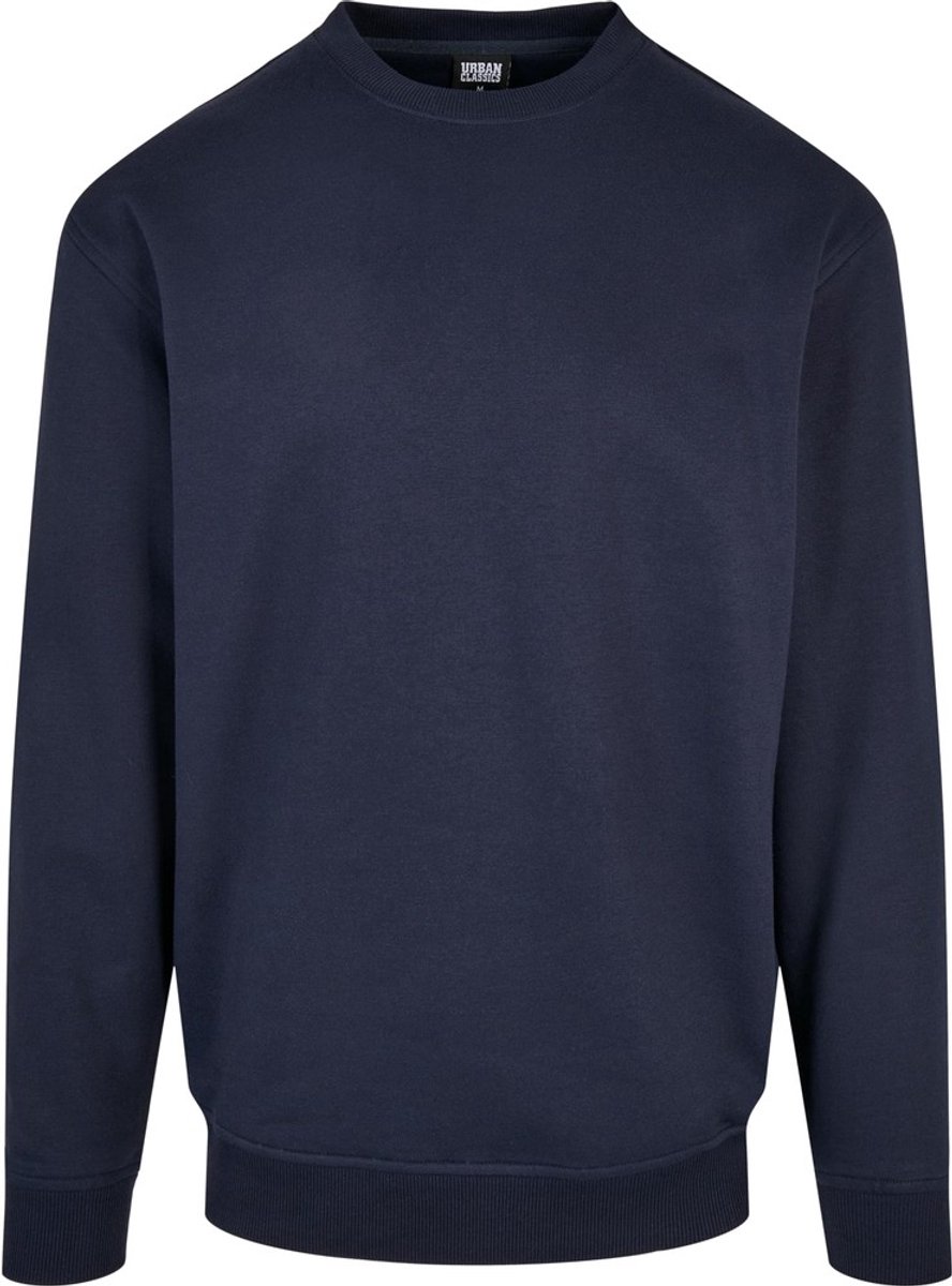 Urban Classics Basic Crewneck sweater/trui 4XL Blauw
