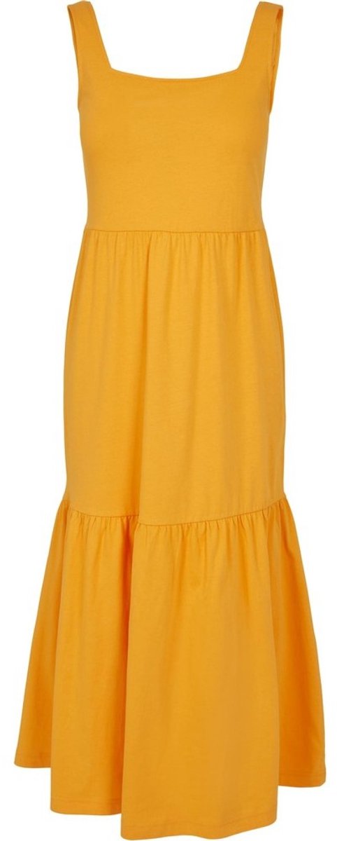 Urban Classics 7/8 Length Valance Summer Lange jurk XL Geel