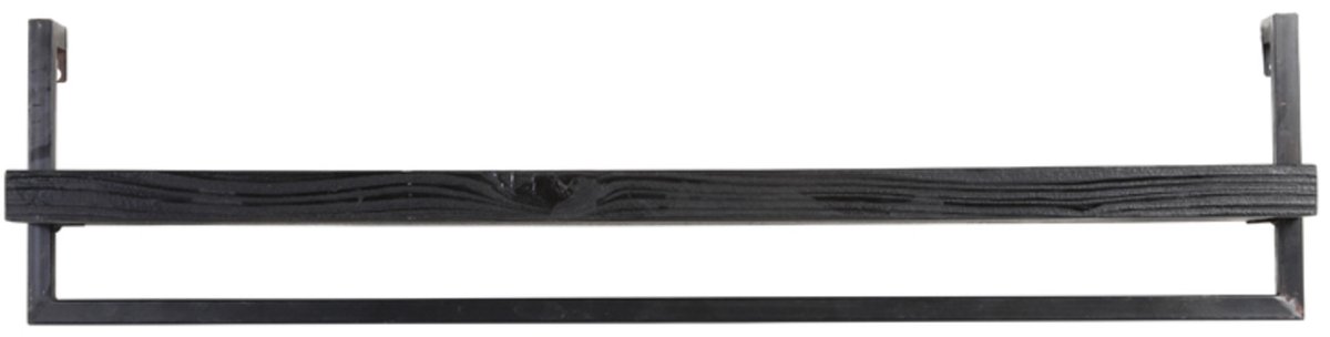 Wandplank MADDISON - 100x15x24cm - Zwart