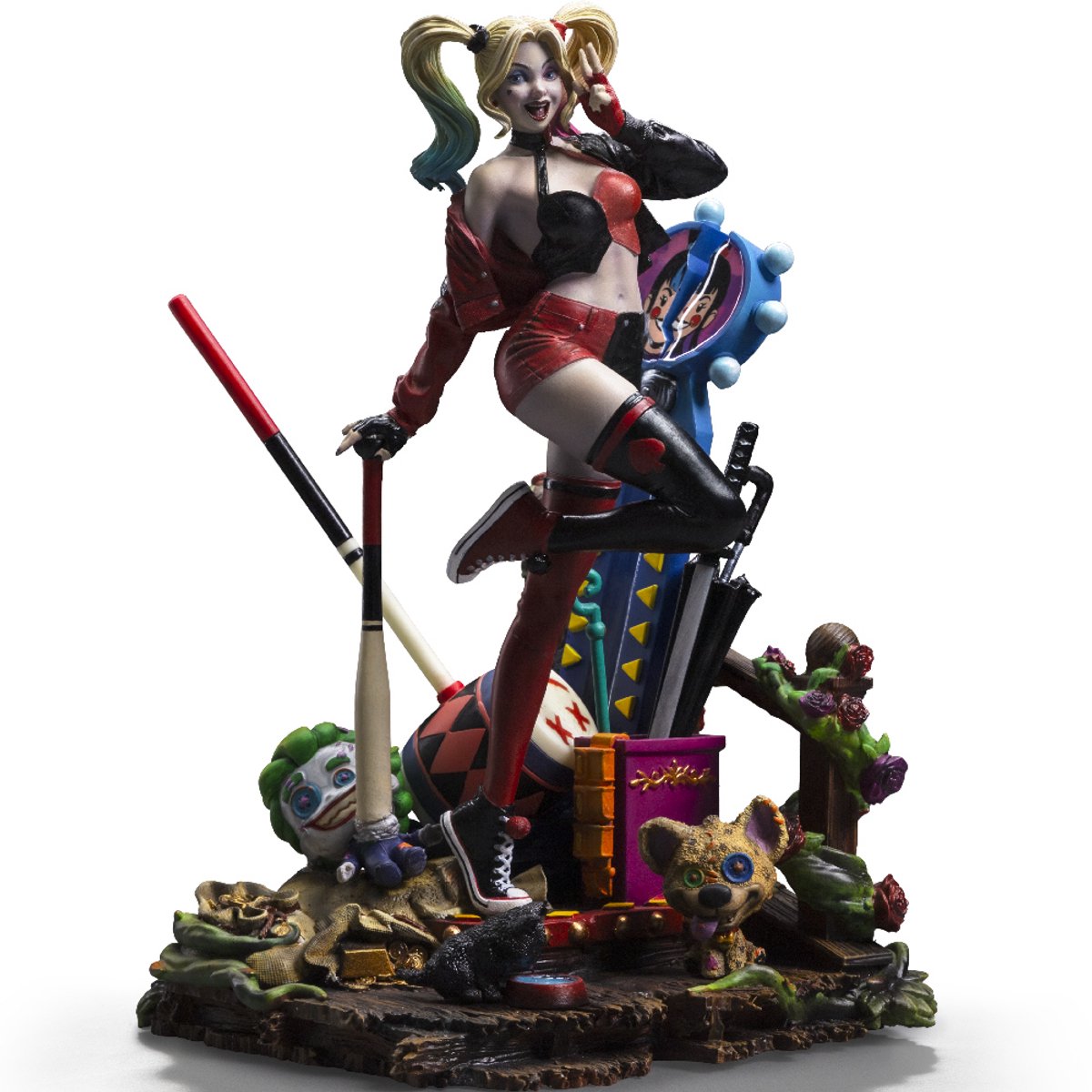 Iron Studios DC Comics - Deluxe Figuur - Harley Quinn 1/10 - Gotham City Sirens