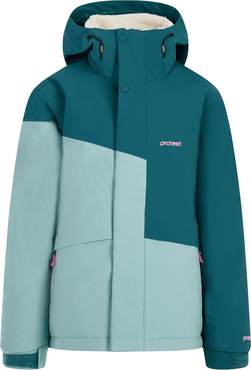 Protest Prtelodia Skijas Meisjes Winterjas Skipasvak Waterkolom 10K Blauw