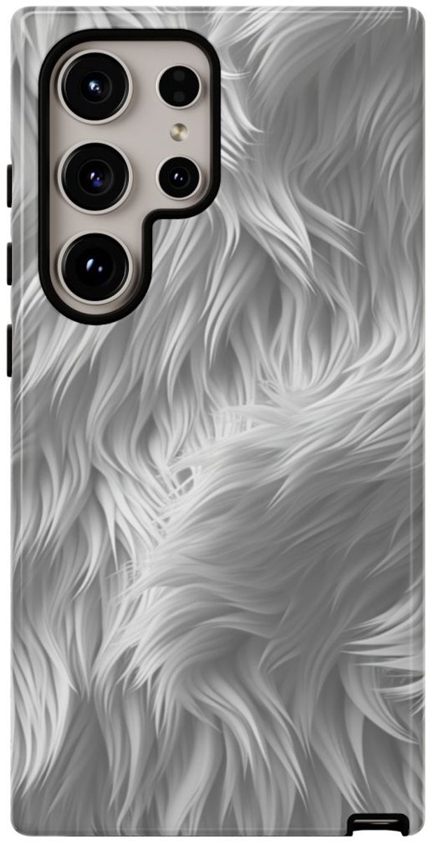 Wit Bontstructuurpatroon – Telefoonhoesje Geschikt voor Samsung Galaxy S24 Ultra